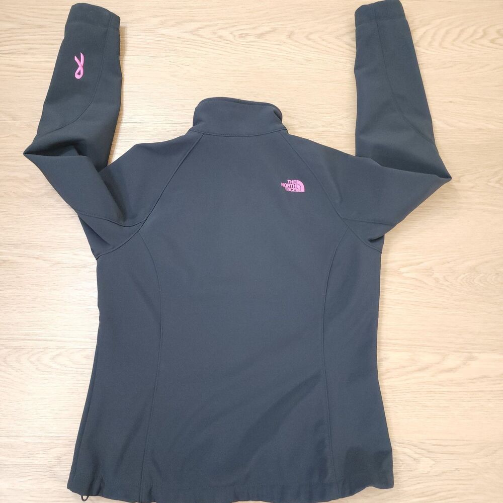 THE NORTH FACE Jacket Womens L Breast Cancer Awareness Pink Ribbon Embroidered - Picture 4 of 11